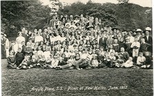 ARGYLE PLACE CHURCH - EDINBURGH - SUNDAY SCHOOL PICNIC TO NEW HAILES - POSTCARD