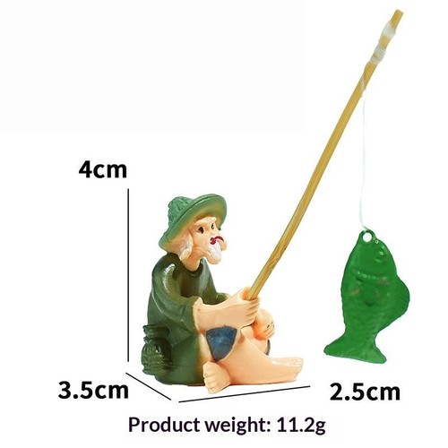 Set floating boat - set, fisherman