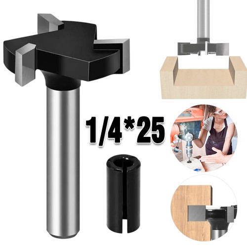 Slab flattening router - flattening, bit