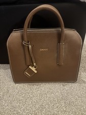 DKNY Brown Leather Belt Bag