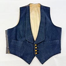 RAF Royal Air Force Observer Corps Mens Officers No.5 Mess Dress Waistcoat c1961