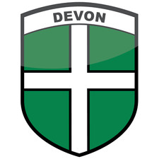 2 Pack Devon County Flag Sign