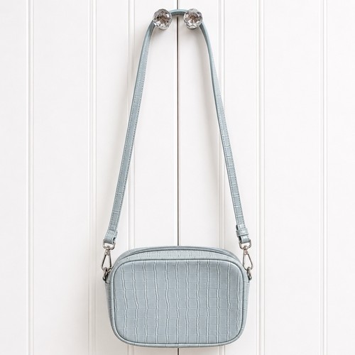 Quiz light blue croc - light,