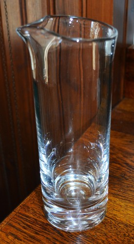 Dartington glass jug hollywood - jug,