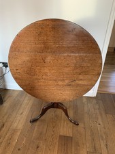 Antique oak tilt top - antique,