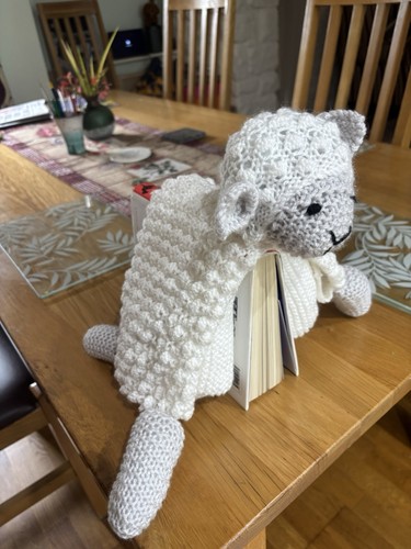 Handknitted sheep baby - sheep,