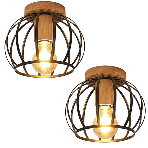 Ceiling light wooden - light,