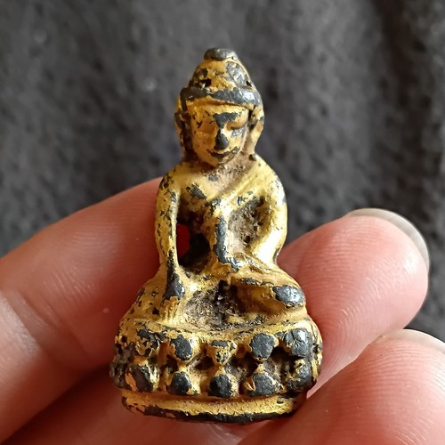 Thai temple buddha bronze - temple,