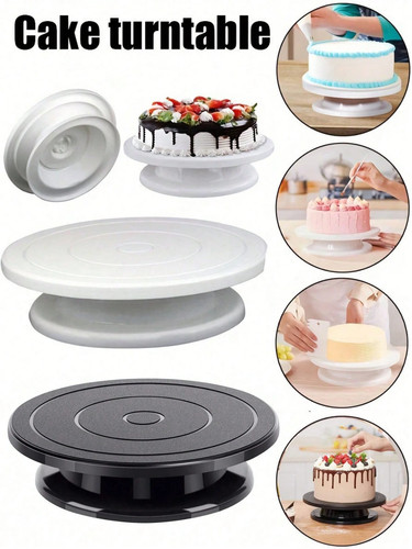 1pc rotating cake carousel - cake,