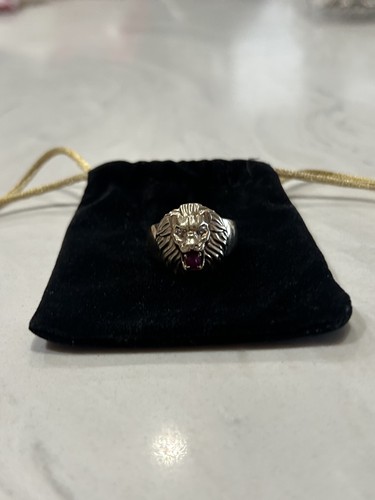 Ruby and diamond accent - and,