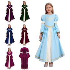 Girls Robe Royal Dress