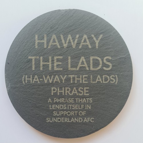 Black slate engraved haway - black, the