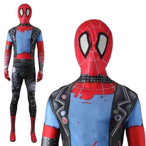 Punk spiderman jumpsuit - spiderman,