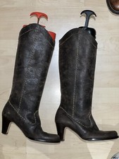 Henry Cuir Womens Boots Size EU 36 US 6