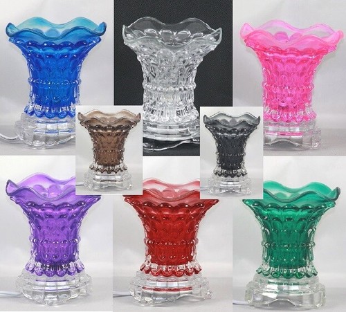 Electric glass flower lamp - electric,