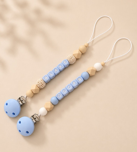 Personalised silicone dummy - silicone,