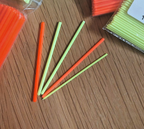 Solid plastic pole float tips - float,