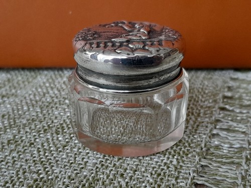 Antique small panel glass - small,