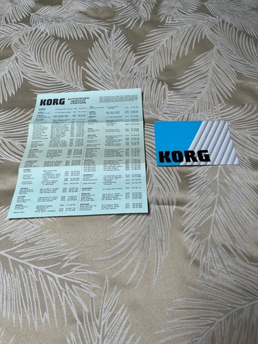 Vintage 1986 original korg - vintage,