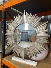 Large Round Sunburst Wall