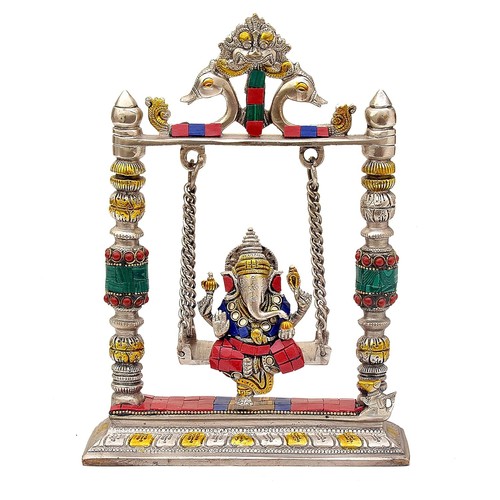 Brass lord ganesha idol for - brass,