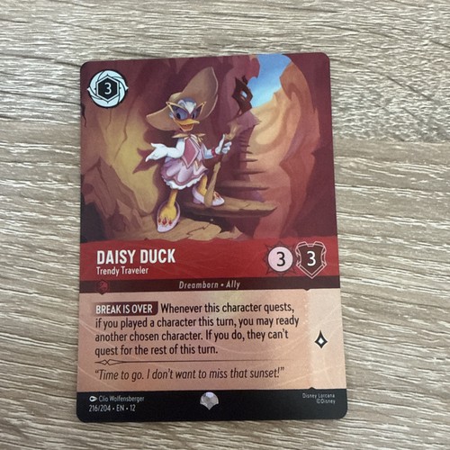 Daisy duck trendy traveler - duck,