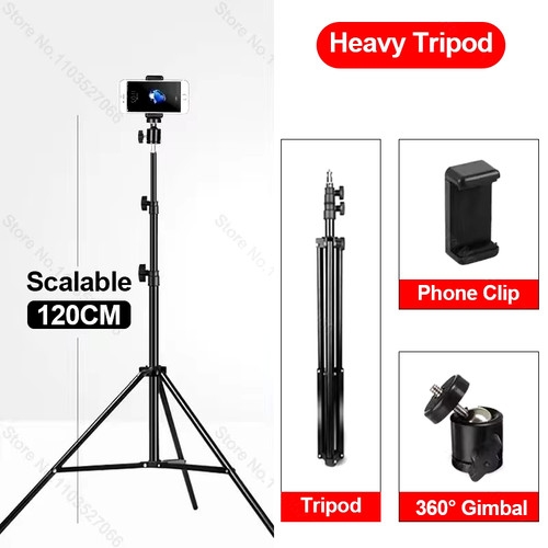 Mobile phone live - phone, tripod