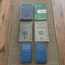 Bundle of 6 Vintage Pitman's Shorthand books Paper & Hardback Joblot