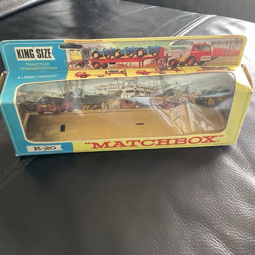 Matchbox kingsize tractor - matchbox,