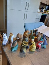 HAND CARVED WOODEN PENCIL SHARPENERS X15