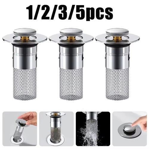 Bathroom sink plug - sink, pop