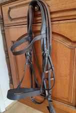 VELOCITI COMFORT HUNTER BRIDLE + REINS HV BROWN FULL
