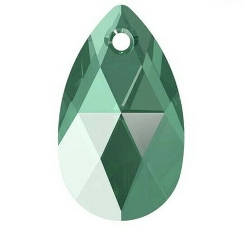 Swarovski crystal pear pendant - crystal,