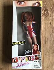 1997 Geri Halliwell Spice Girls Doll Union Jack Flag Dress BRIT Awards In Box