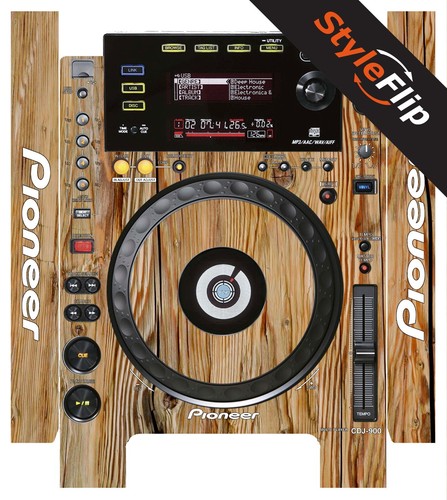 Pioneer cdj 900 skin wood - pioneer, cdj-900