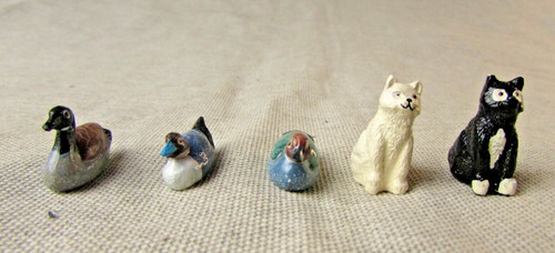 Vintage miniature ducks - ducks, &