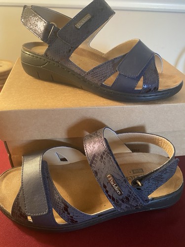 Padders navy combi - navy, leather