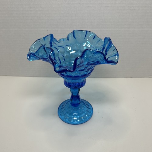 Vtg fenton glass colonial blue - vtg,