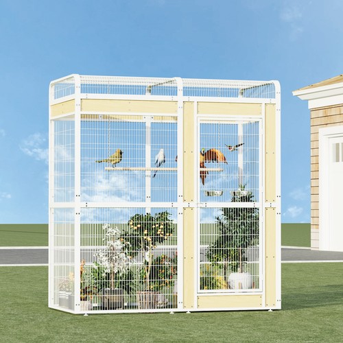 Large metal parrot - 68.7, in