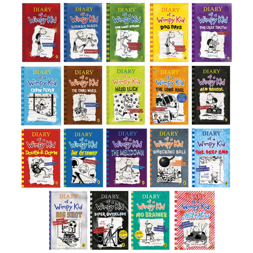 Diary wimpy kid - of, set