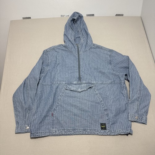 Levi denim smock mens large - levi's,