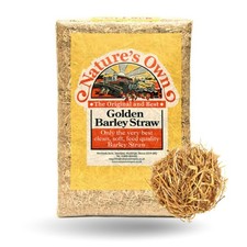 Natures Own Golden Barley Straw Small Pet Animal & Poultry Nesting Bedding