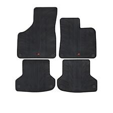 TRAVALL All Weather Floor Mats for Audi A3 (2003-2012) Premium Black Rubber Set