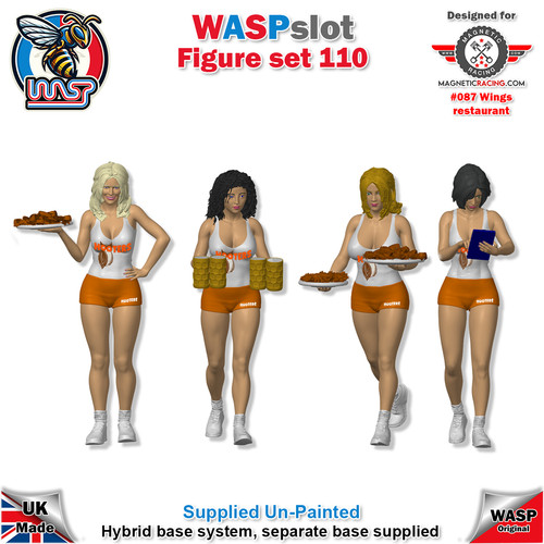 Scale waitres figure - waitres,,