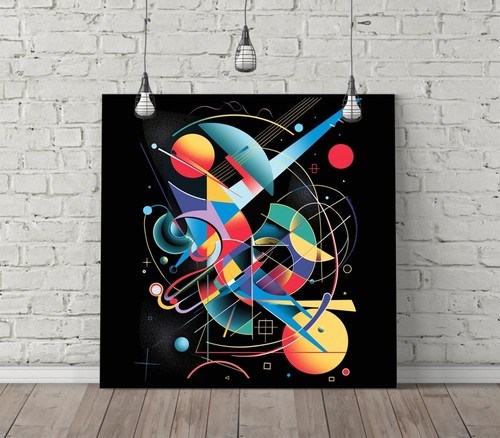 Colourful kandinsky style - kandinsky,