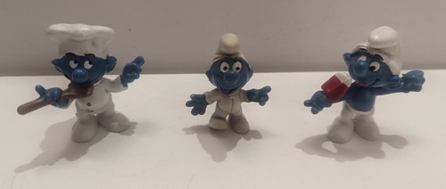 Smurf figures job lot - smurf,