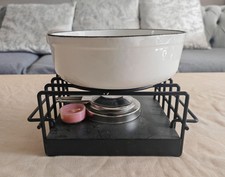 Vintage Cast Iron Enamel