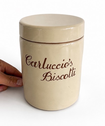 Cookie jar carluccio s - jar, ‘carluccio’s