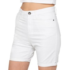 Womens Enzo Chino Shorts Cotton Summer Casual Regular Stretch Pants