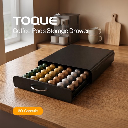 Toque coffee pod holder drawer - coffee,